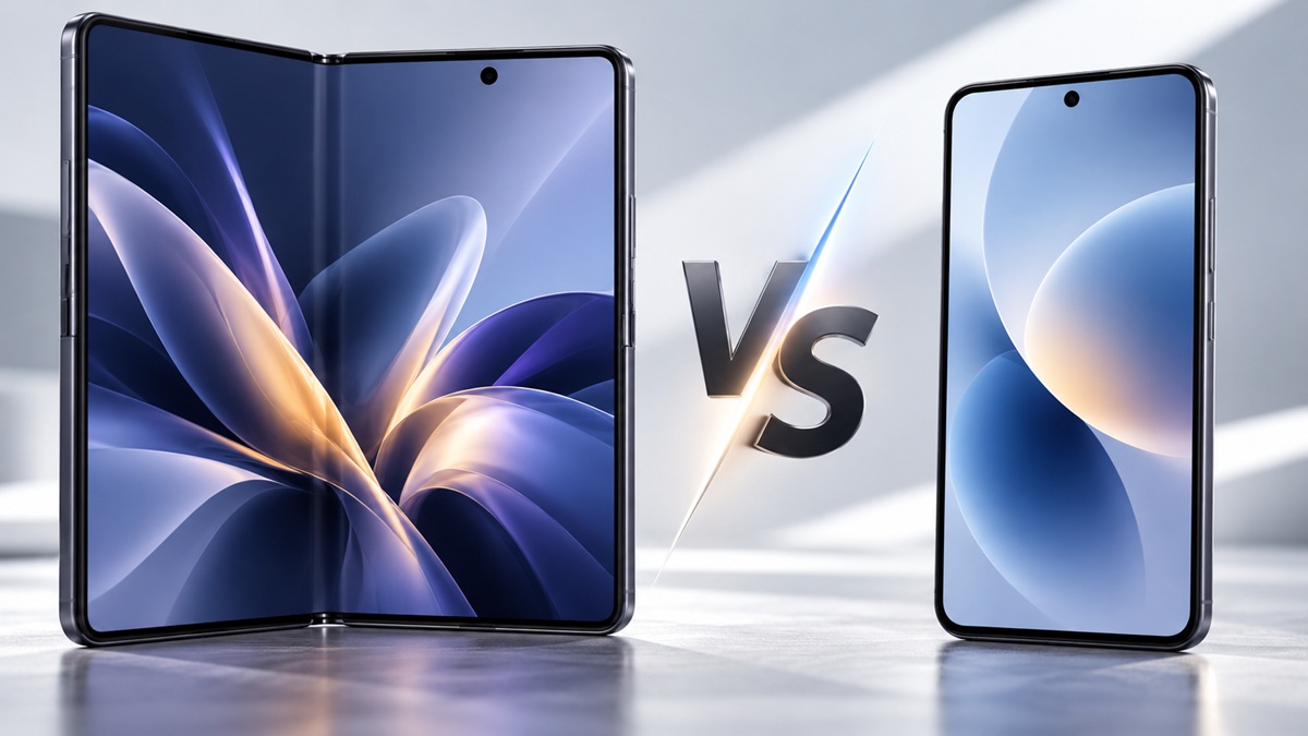 Smartphone pieghevole vs smartphone tradizionale
